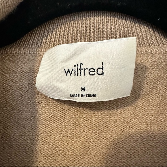 Aritzia Wilfred Clara Merino Wool Waist Polo Sweater - Picture 8 of 12